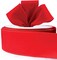 Red Wire Ribbon Velvet 2.5 (2 1/2) Inch Wide 50 Yd Wired-Edge Trim - Gift Wrapping Bow, Indoor Outdoor Christmas Tree Trimming Bows/Winter Wedding Ribbons Xmas Crafts & Gifts (50)